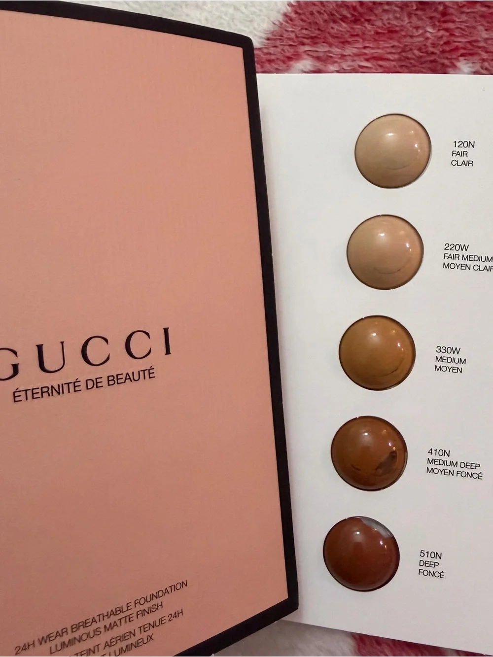 Gucci Foundation sample * 2